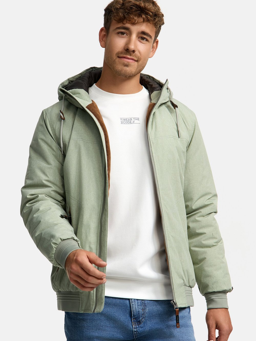 Indicode Übergangsjacke Herren grün, S