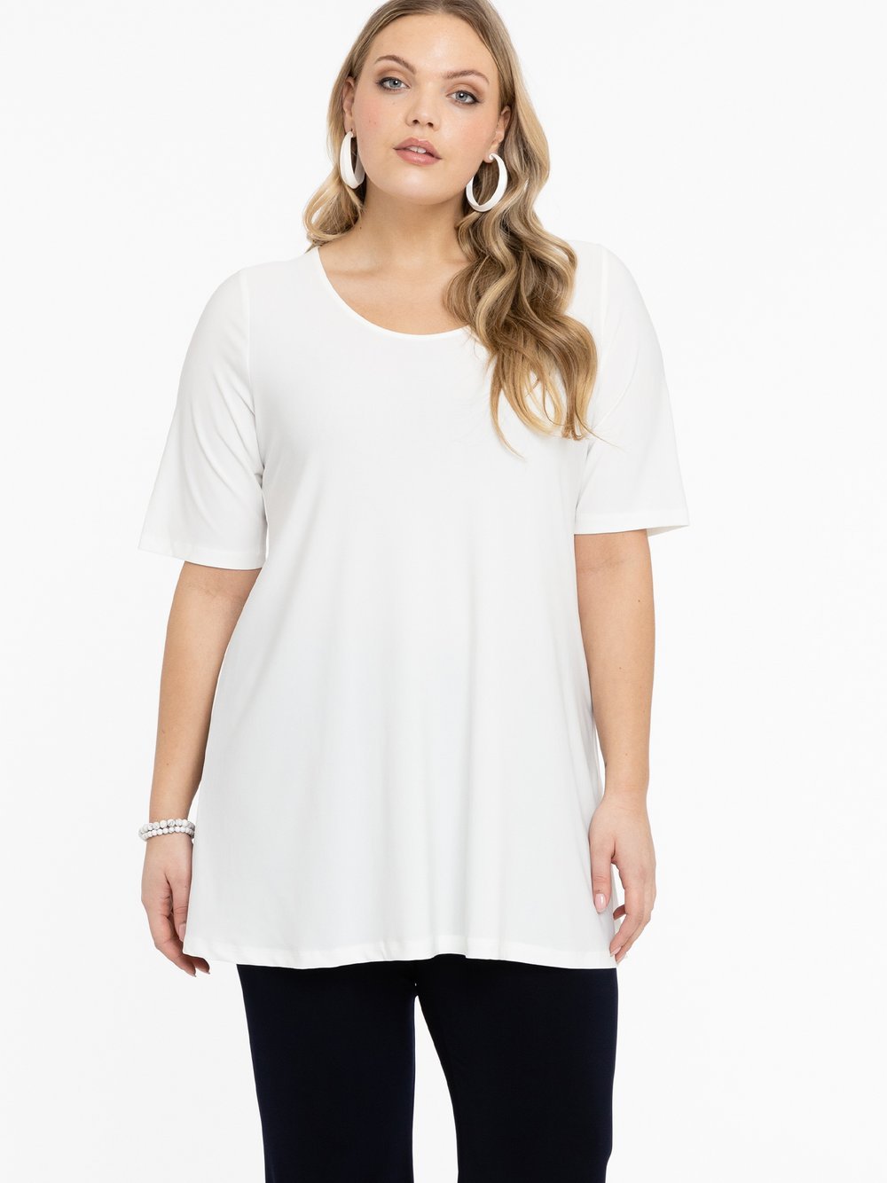 YOEK T-Shirt Damen weiß, XXXL