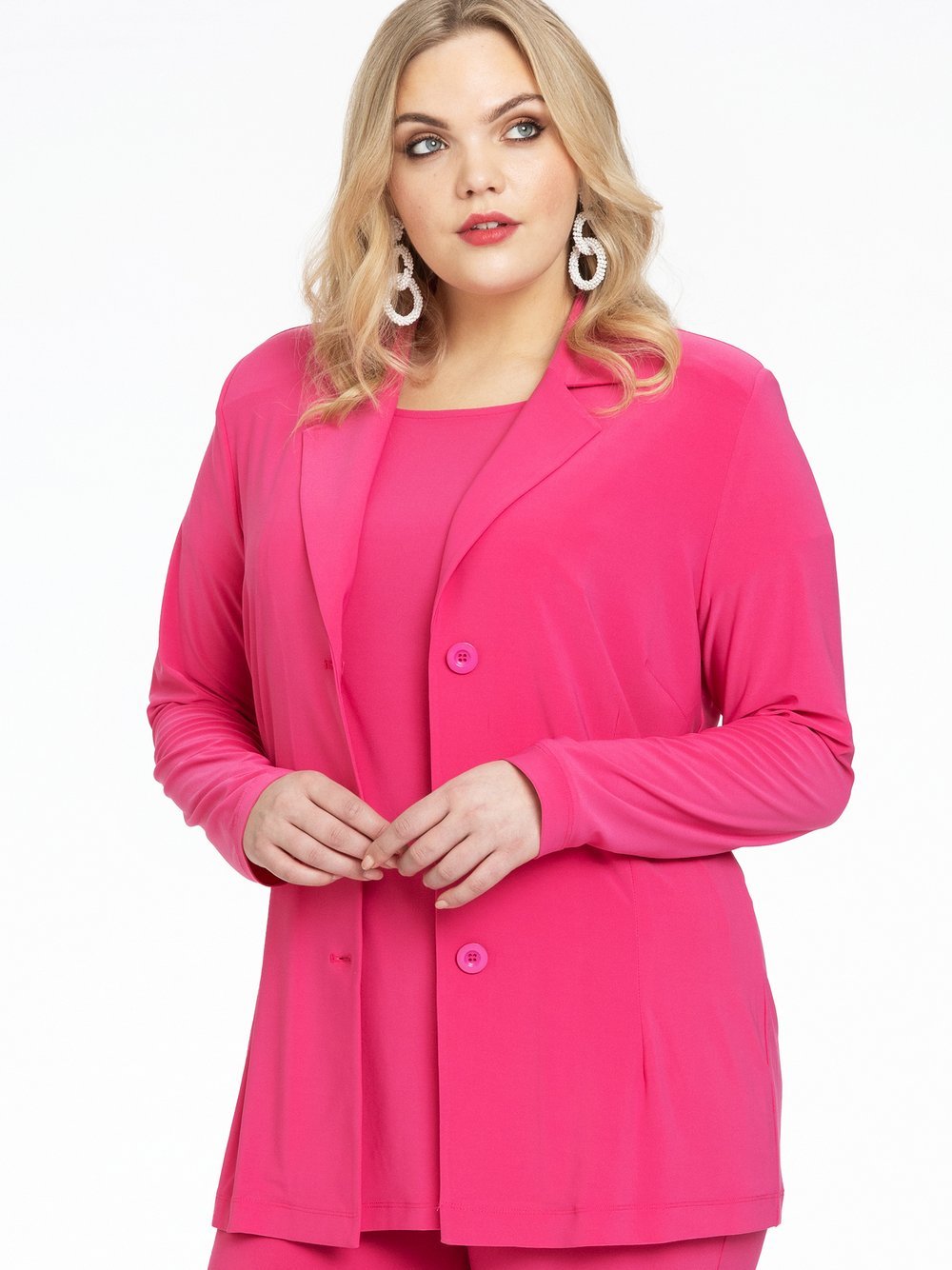 YOEK Blazer Damen pink, 50-52