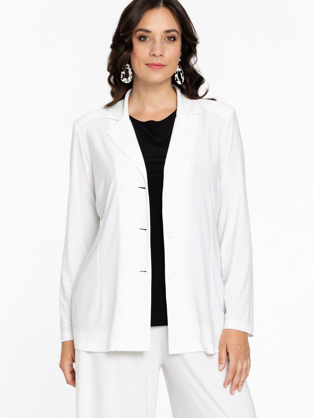 YOEK Blazer Damen weiß, 5860