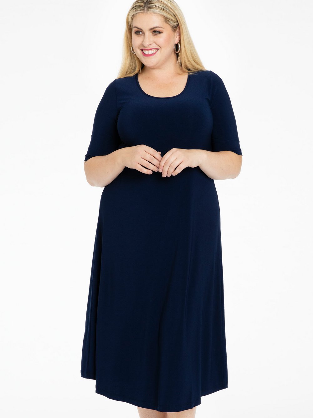 YOEK Kleid Damen blau, 46-48