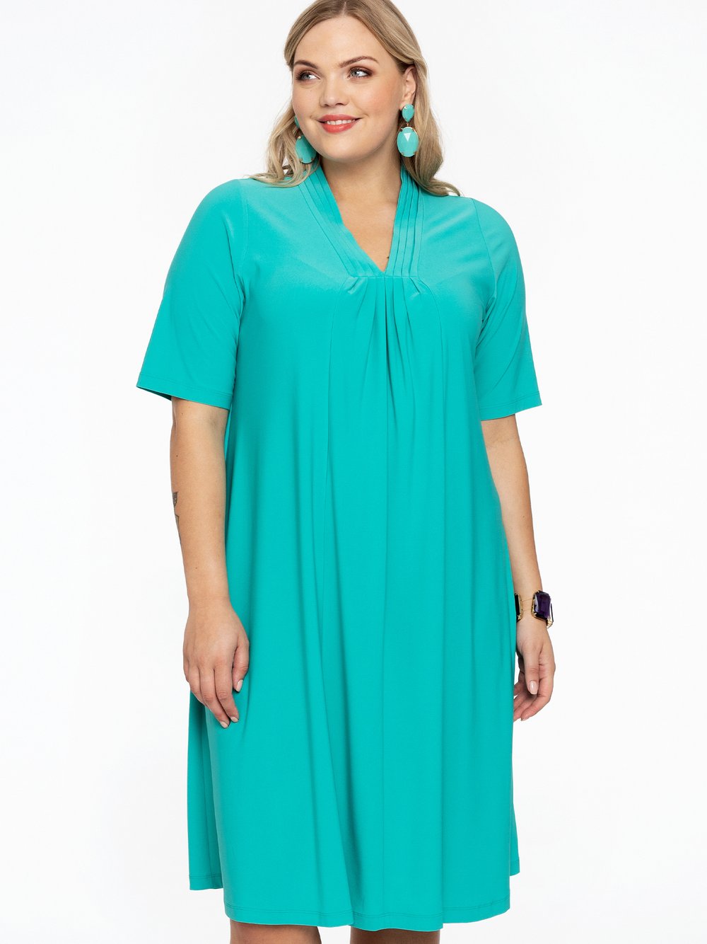 YOEK Kleid Damen blau, 46-48