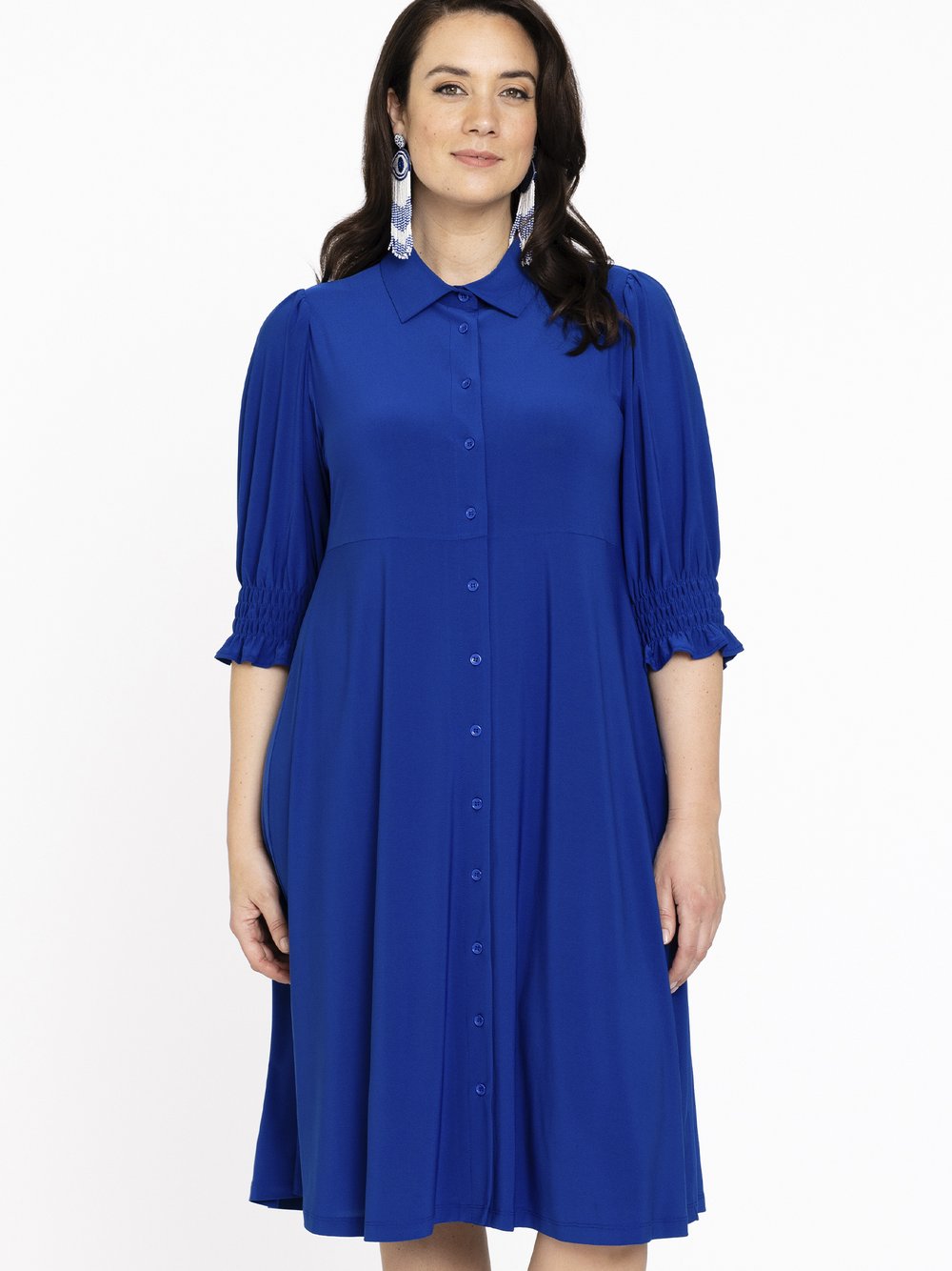 YOEK Kleid Damen blau, 5860