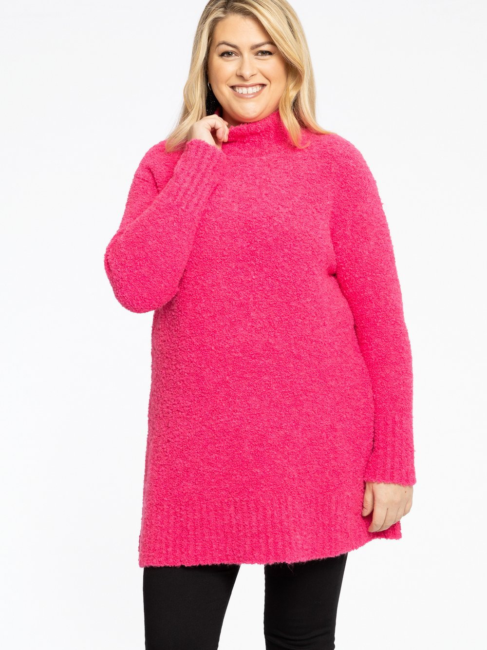 YOEK Pullover Damen rosa, 46-48