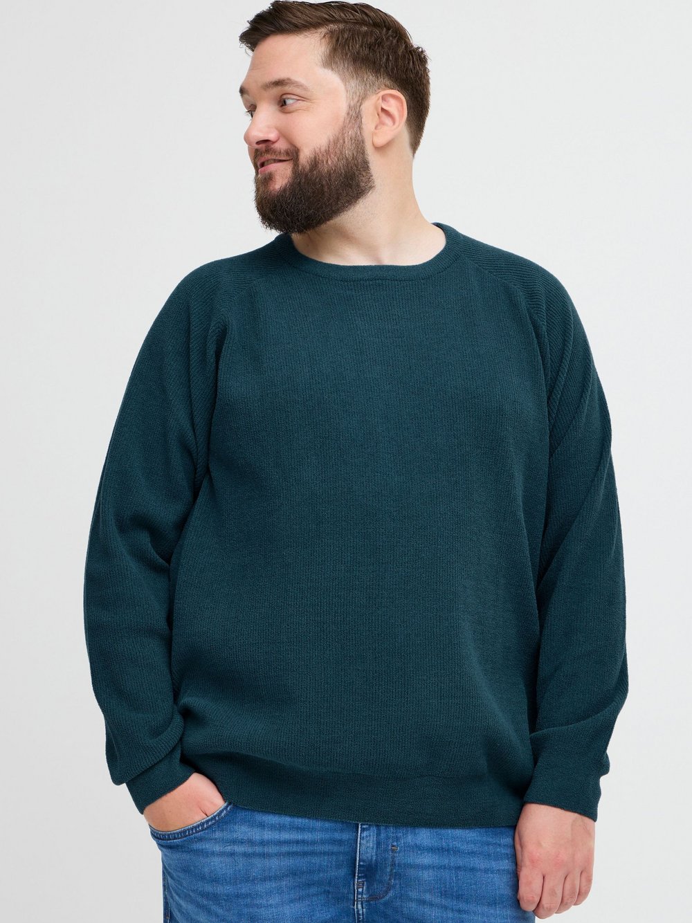 BLEND Sweatshirt Herren blau, 5XL