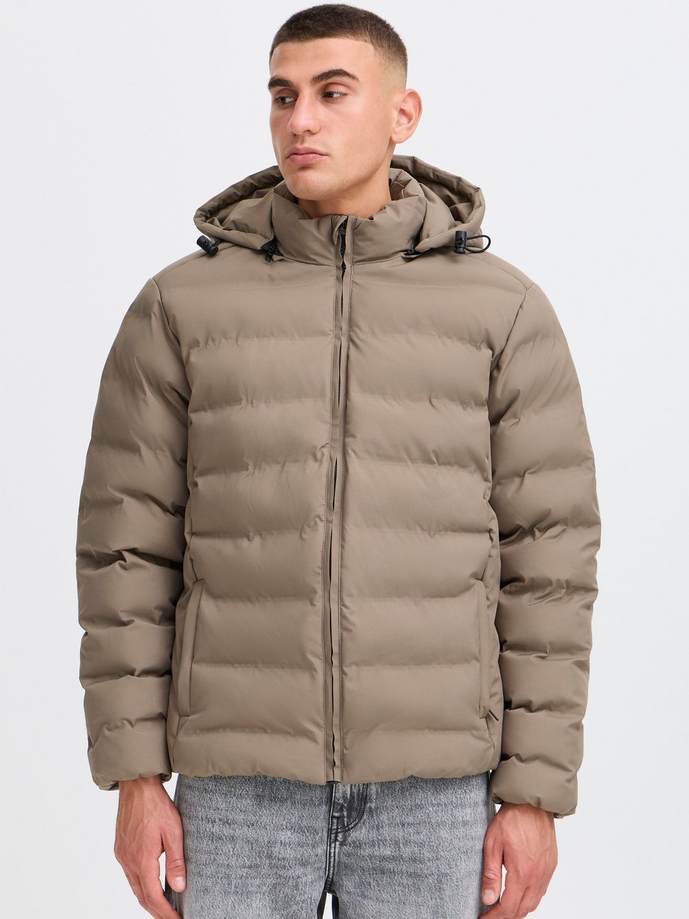 Solid Steppjacke Herren braun, S