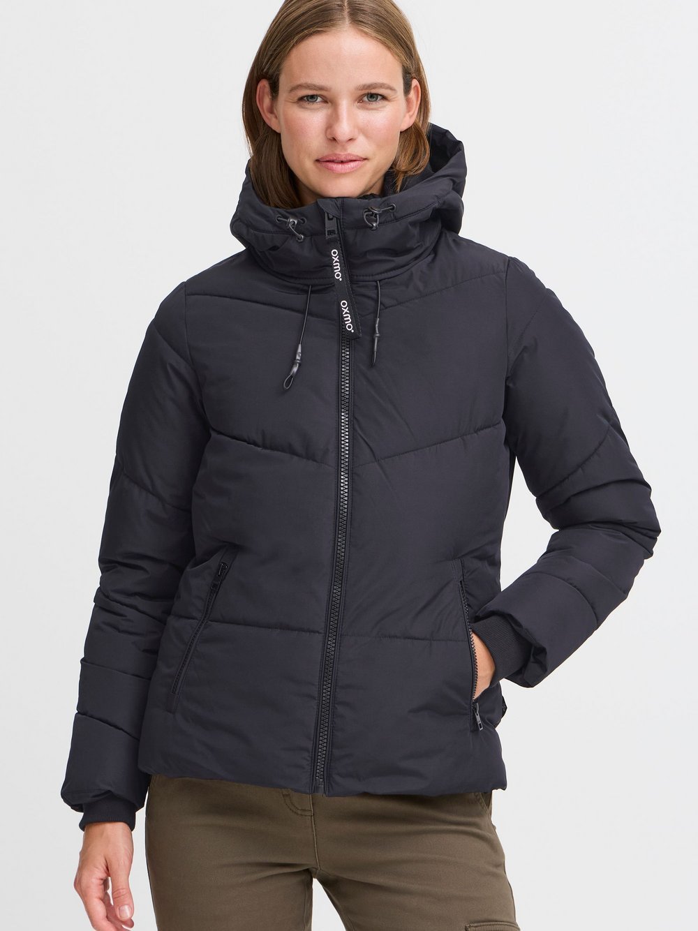 OXMO Steppjacke Damen schwarz, L