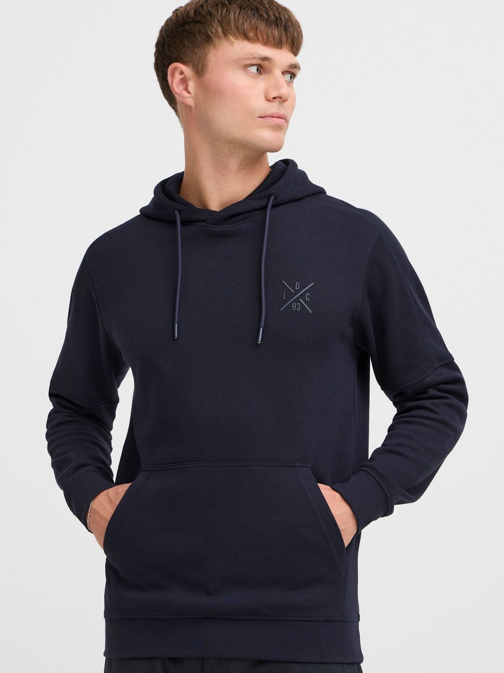 Indicode Kapuzenpullover Herren blau, M