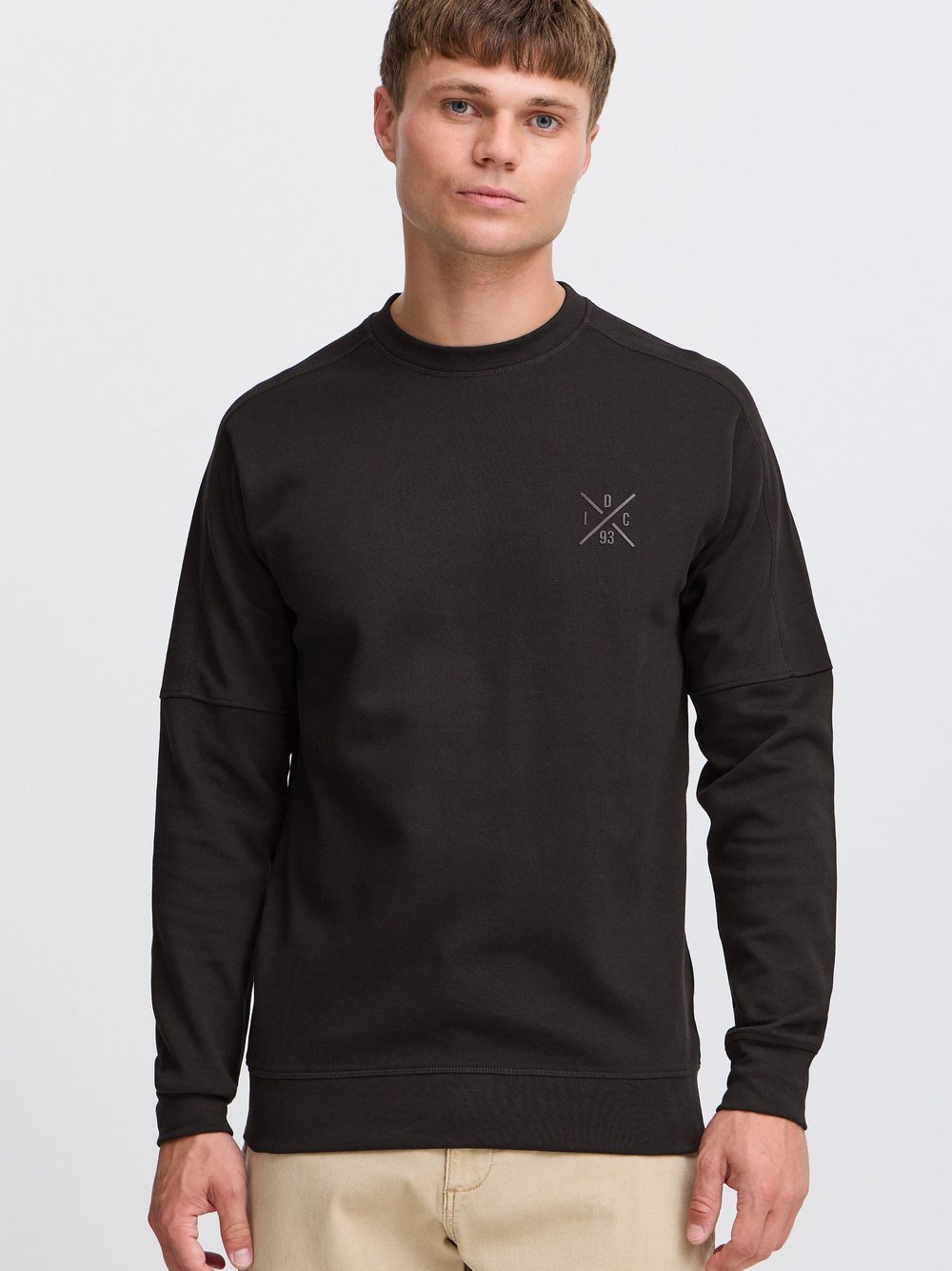 Indicode Sweatshirt Herren schwarz, XXXL