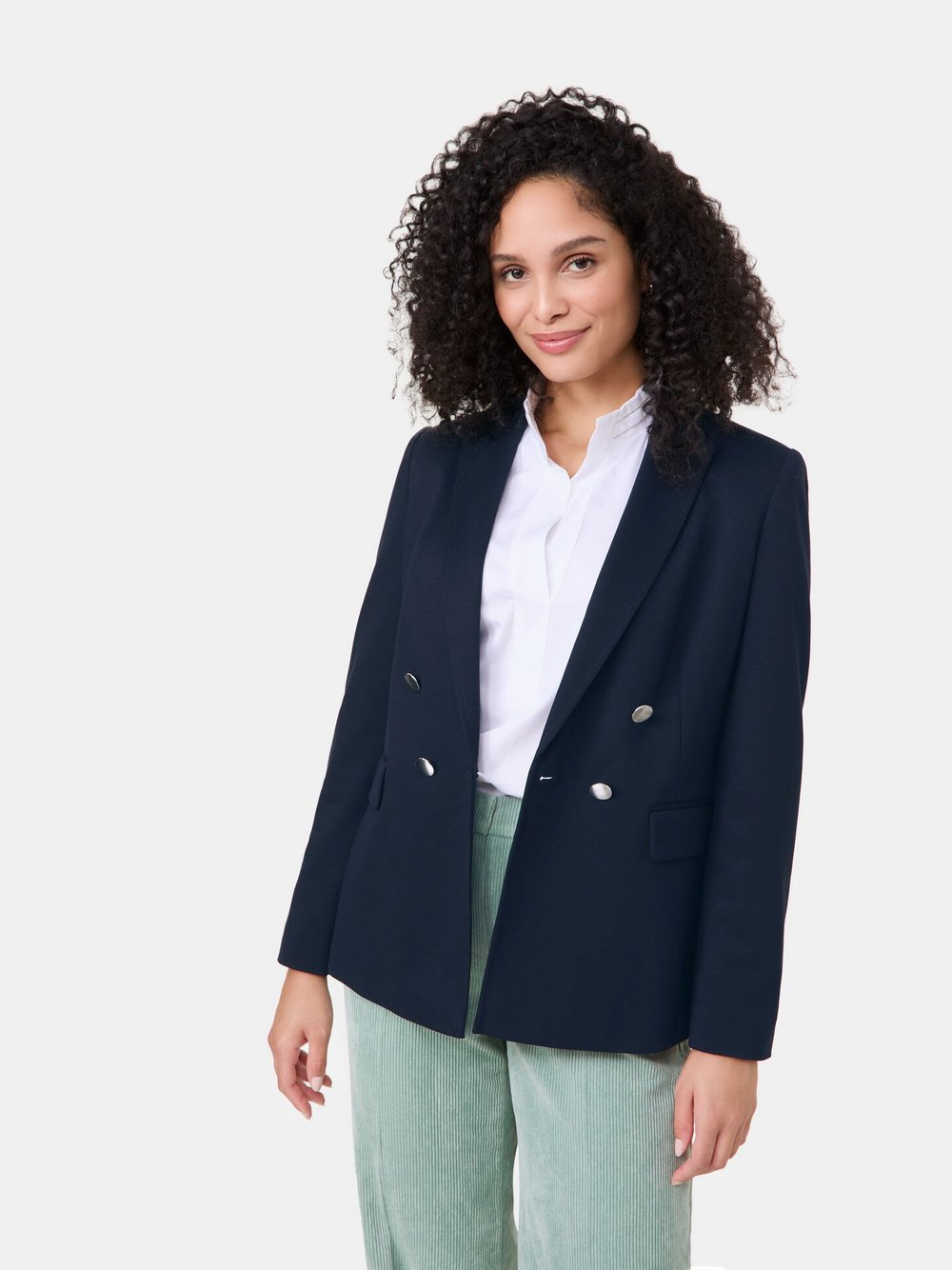 Gerry Weber Blazer Damen Viskose blau, 44