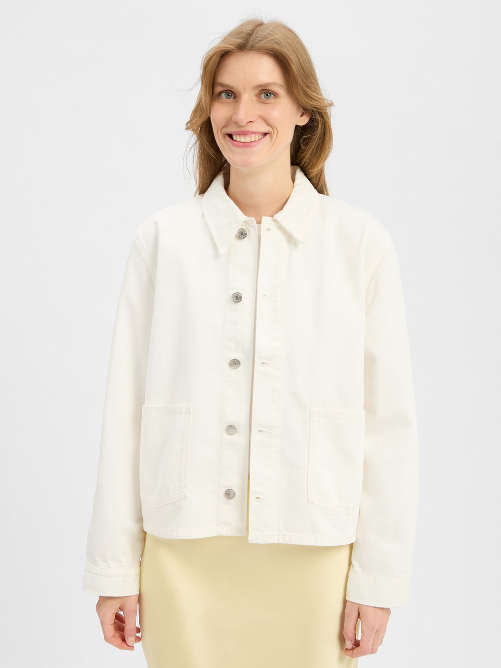 Samsøe Samsøe Jeansjacke Damen weiß, S