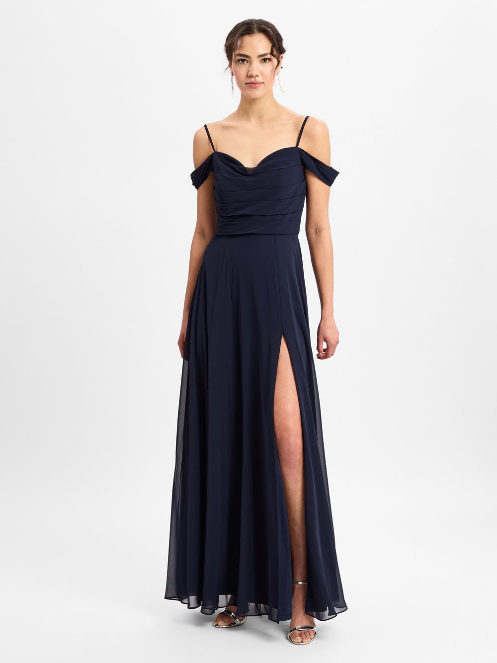 Marie Lund Abendkleid Damen blau, 40