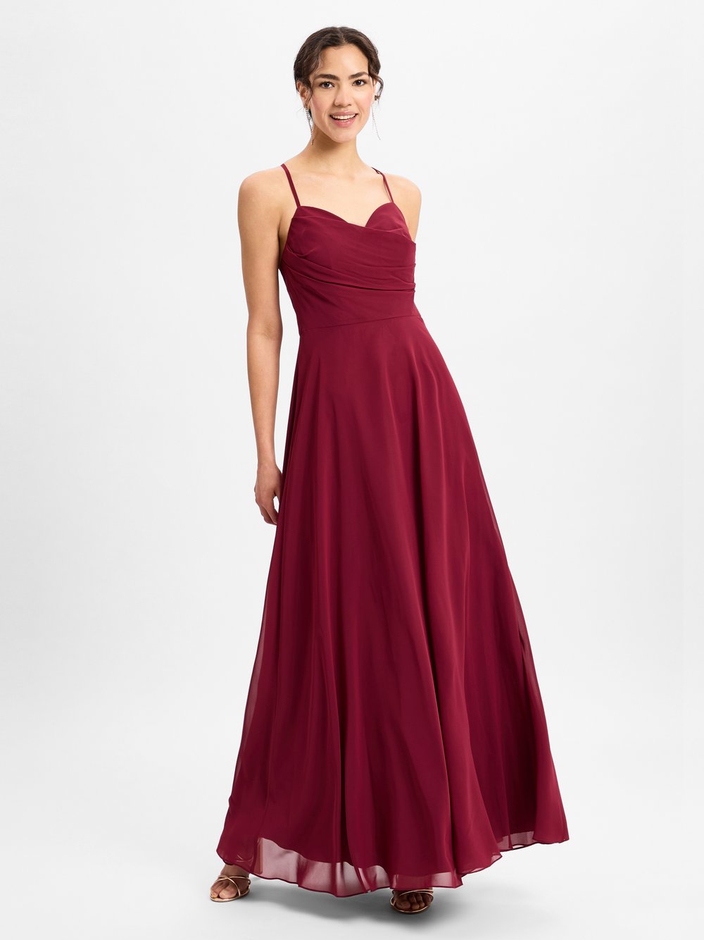 Marie Lund Abendkleid Damen rot, 40