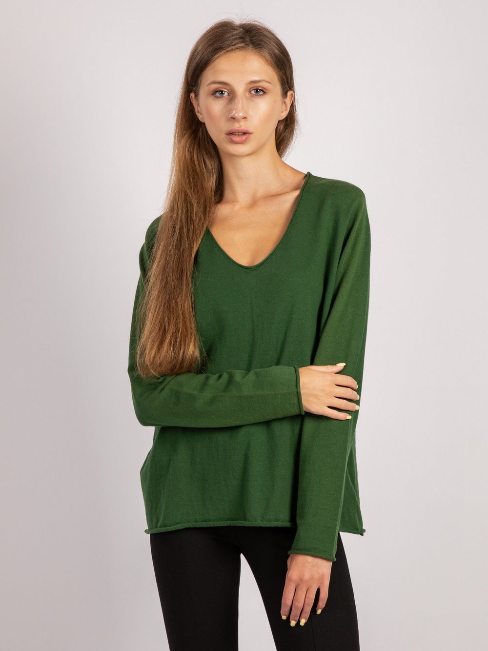 Vicci Germany Pullover Damen Baumwolle grün, 36