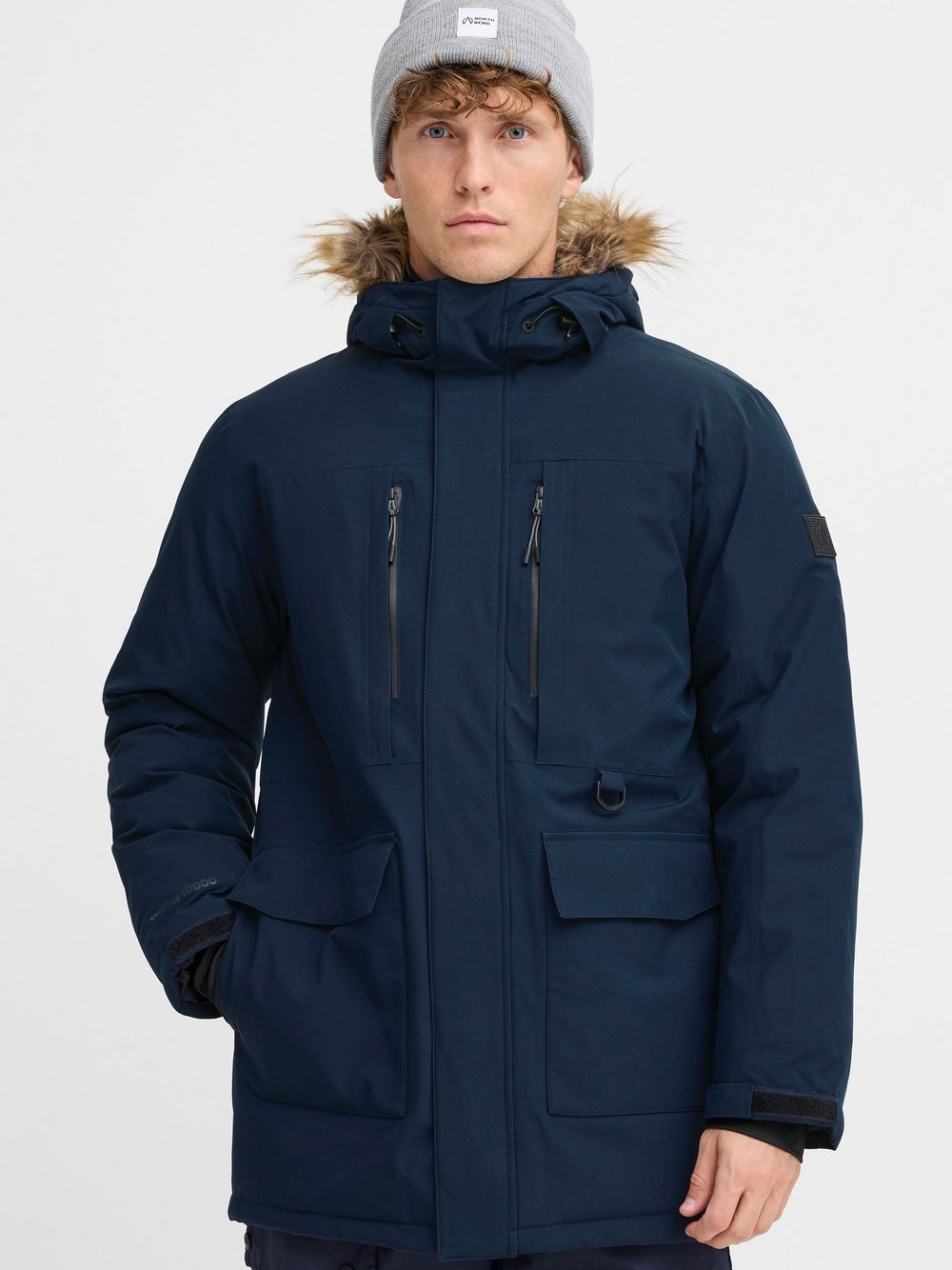 North Bend Parka Herren blau, S