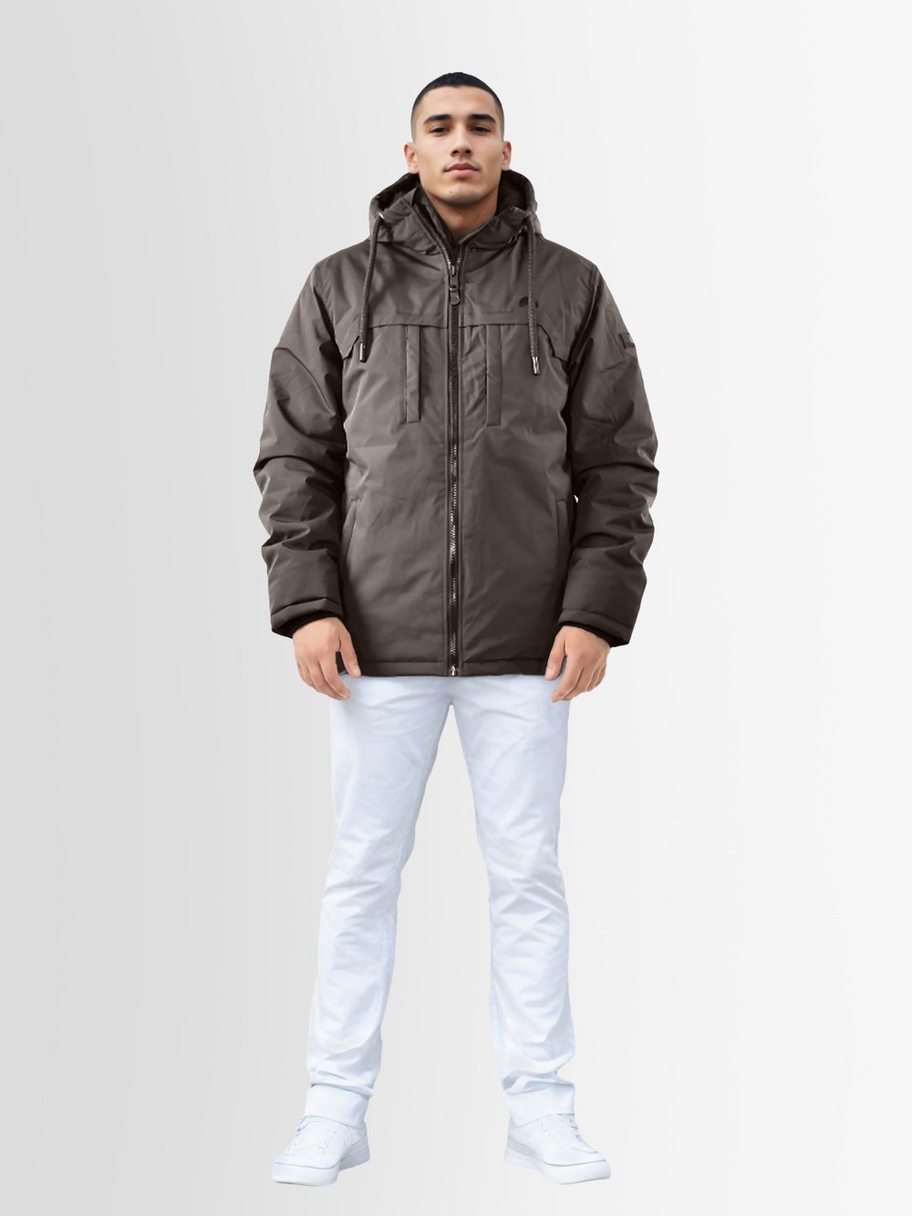 Arctic Seven Winterjacken  Herren grau, L