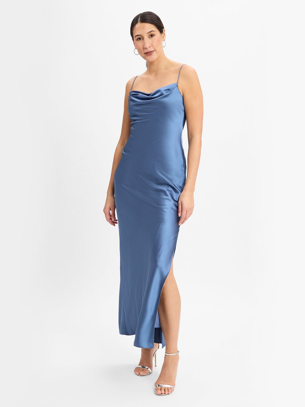 Marie Lund Abendkleid Damen blau, 36