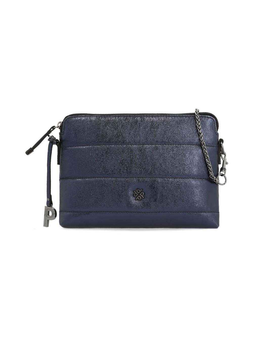 Thumbnail - PICARD Schultertasche Damen Leder blau strukturiert, ONE SIZE