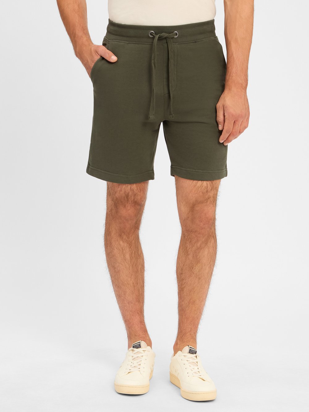 Nils Sundström Shorts Herren Baumwolle grün, L