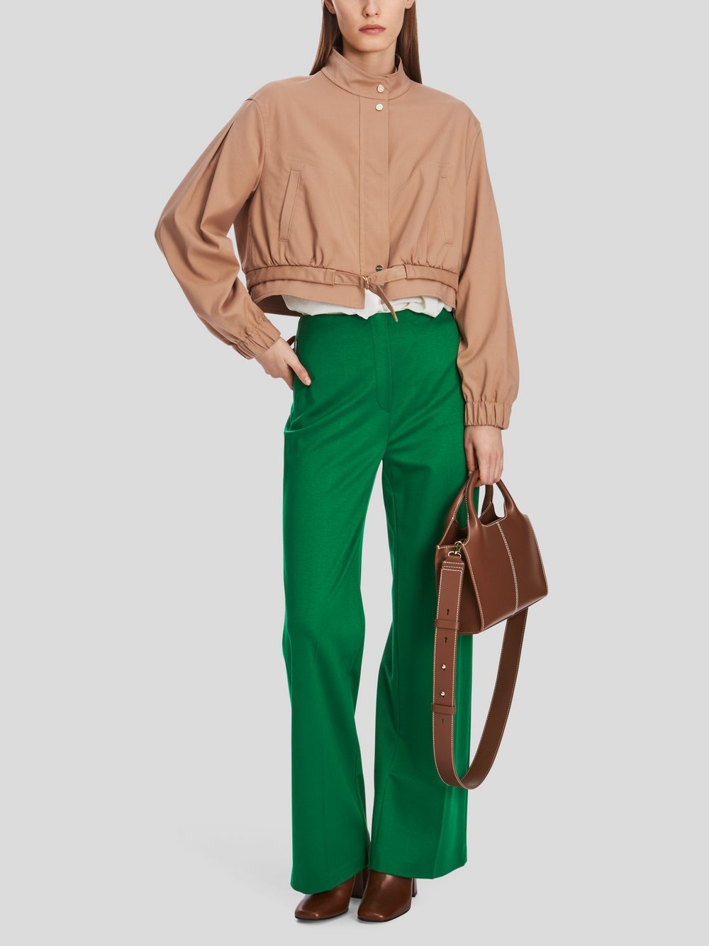 Marc Cain Hose Damen Viskose grün, 40