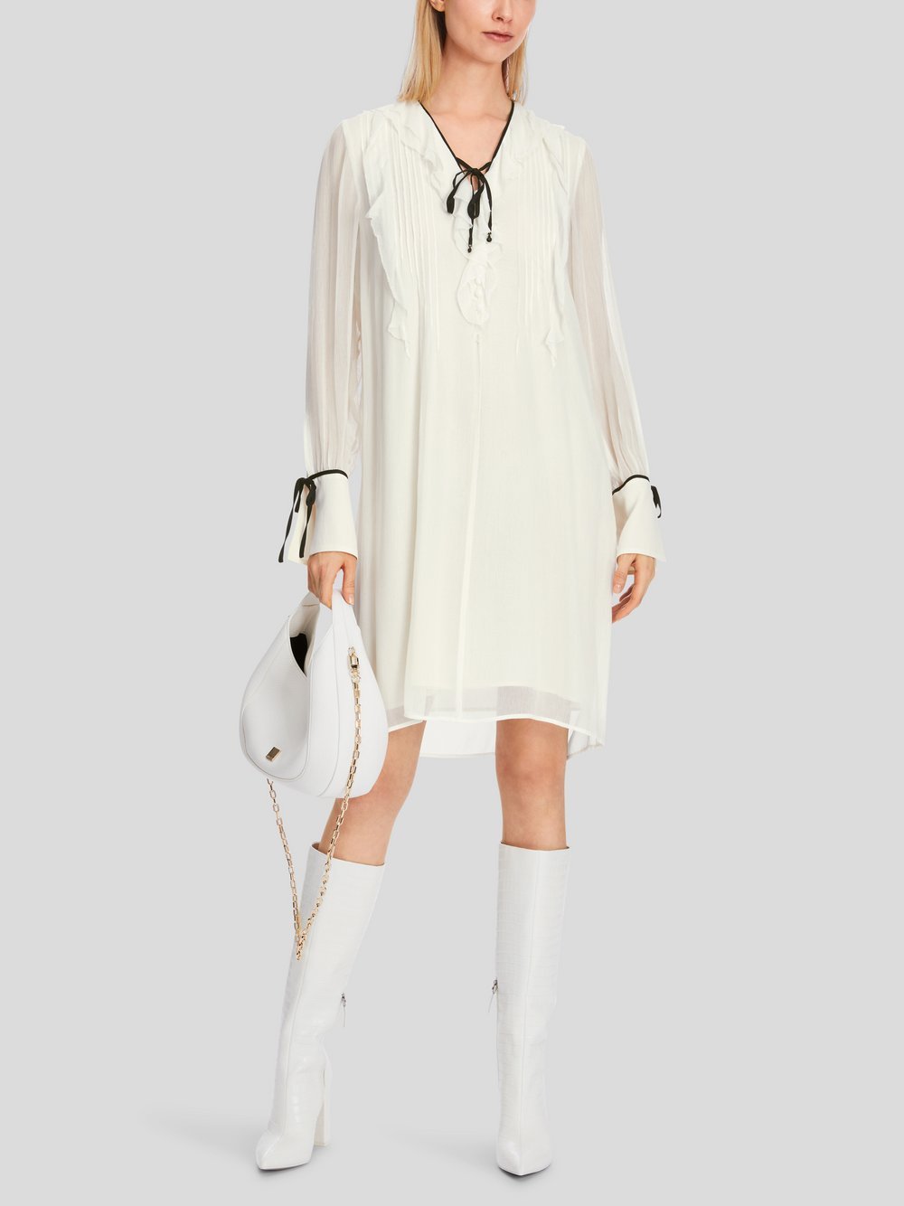 Marc Cain Kleid Damen Viskose beige, 38