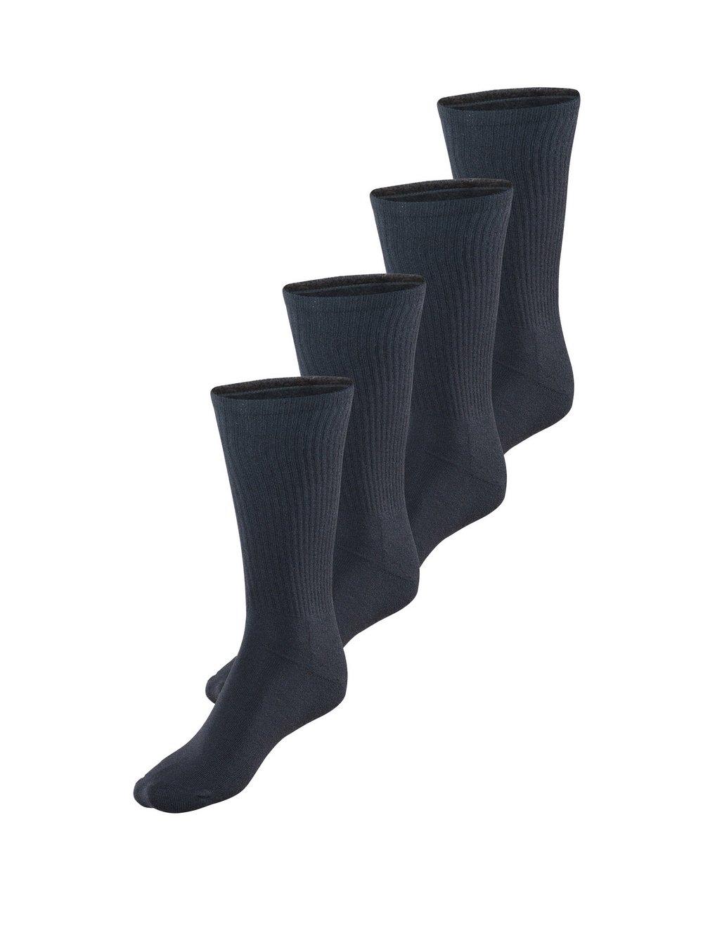 Blackspade Sportsocken  Damen Jersey schwarz, 35-38