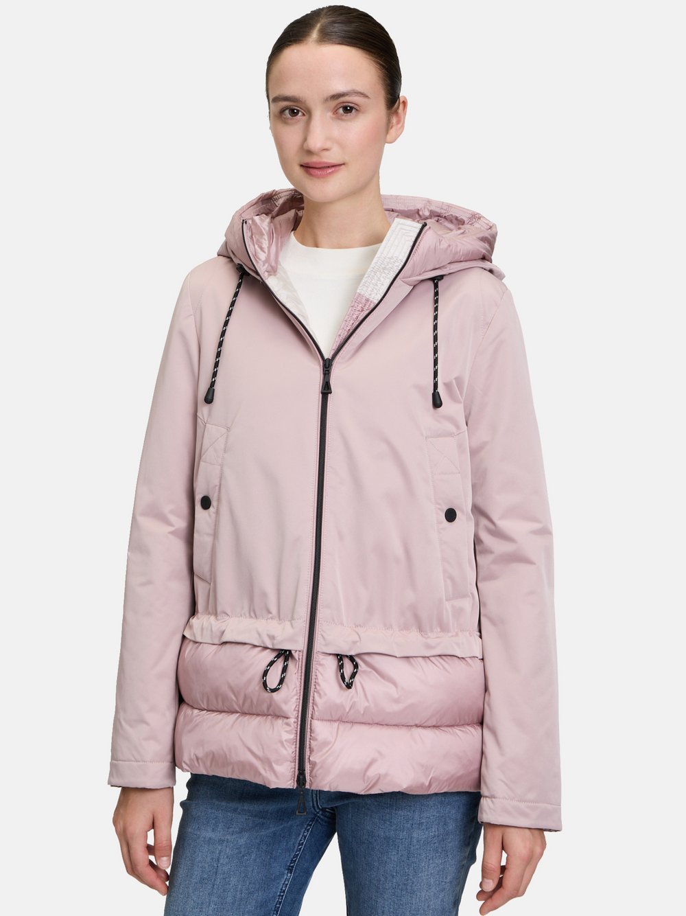 Amber & June Winterjacke Damen rosa, 34