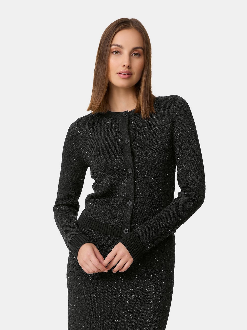 Taifun Strickjacke Damen schwarz, 34