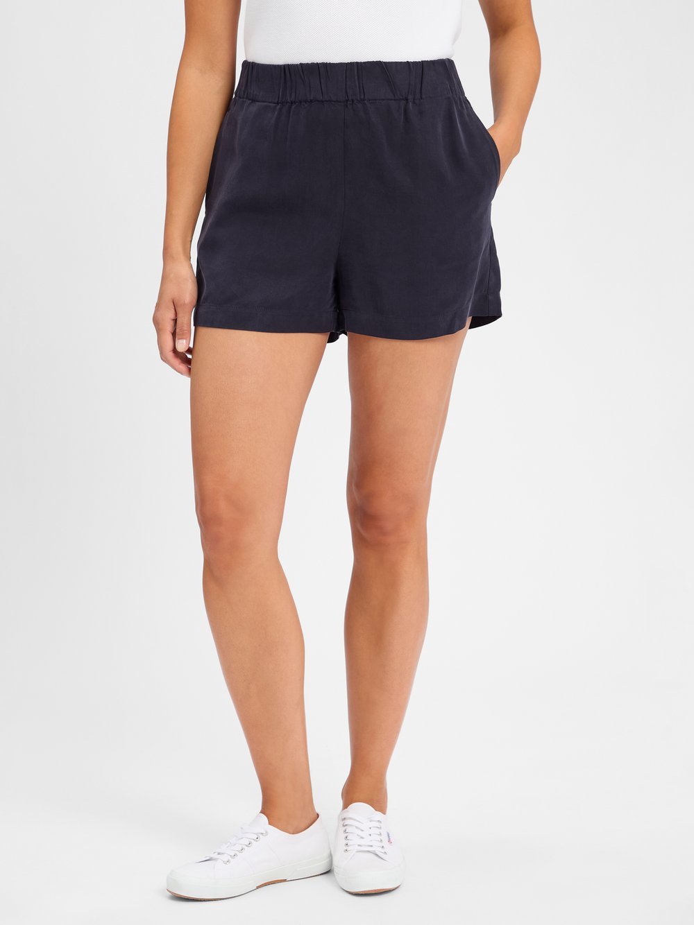 Marc O'Polo Denim Shorts Damen Lyocell blau, L