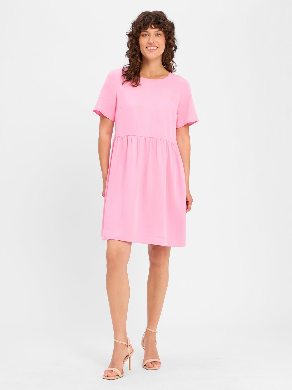 Marc O'Polo Denim Kleid Damen Lyocell rosa, S