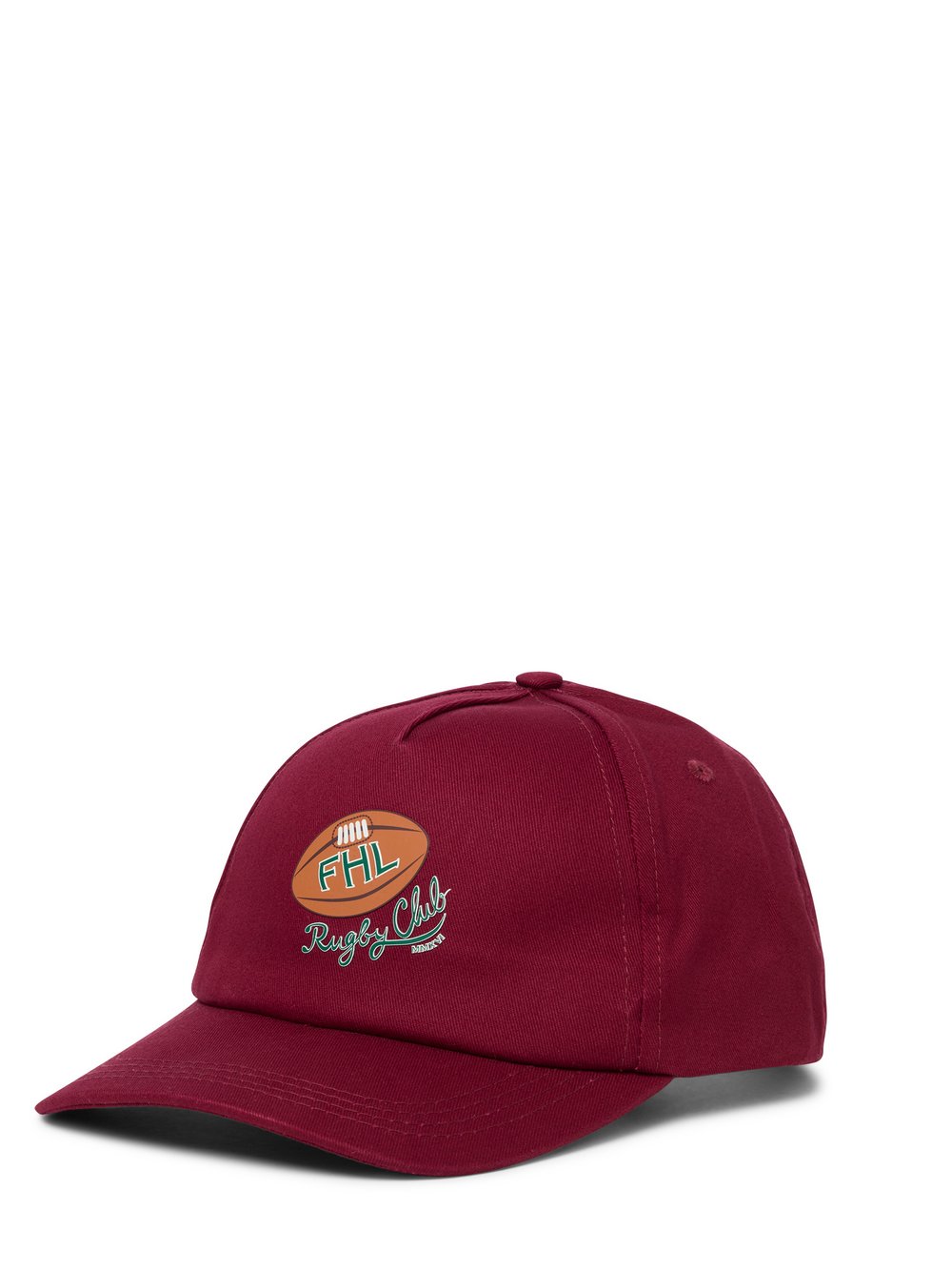 Finshley & Harding London Cap Herren Baumwolle rot, ONE SIZE