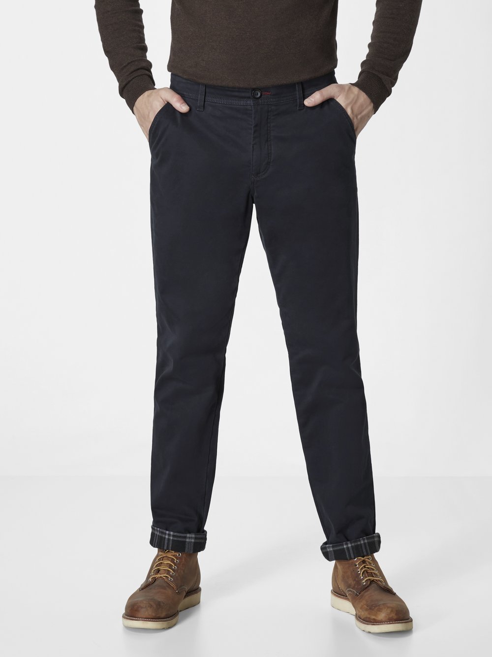 Redpoint Chino Herren Baumwolle blau, 44-30