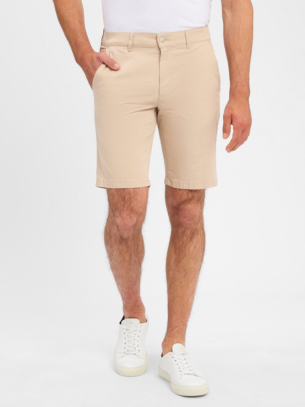Thumbnail - BRAX Bermuda Herren Baumwolle beige, 36