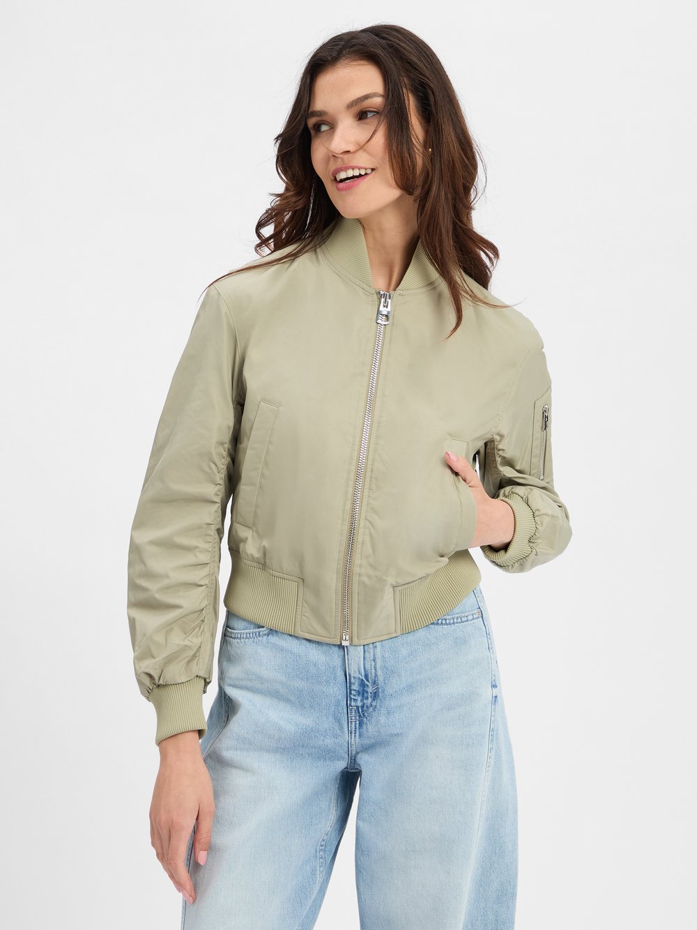 Thumbnail - Marc O'Polo Blouson Damen grün, 42