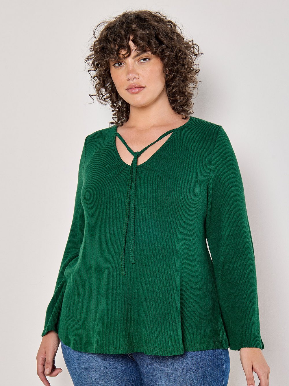 Apricot Bluse Damen Viskose grün, 22