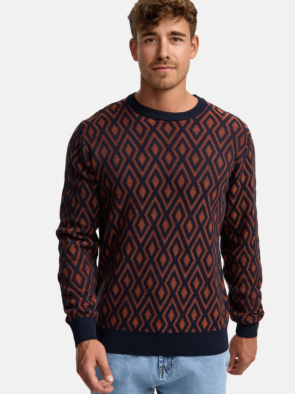 Indicode Strickpullover Herren Sweat mehrfarbig, XXL