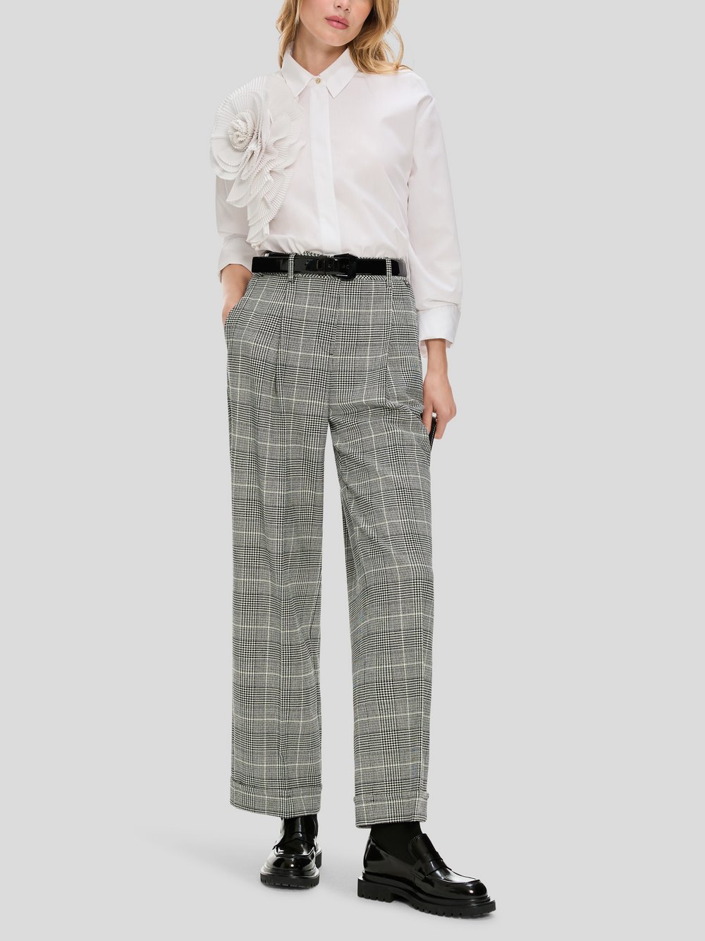 Thumbnail - Marc Cain Hose Damen mehrfarbig gemustert, 44