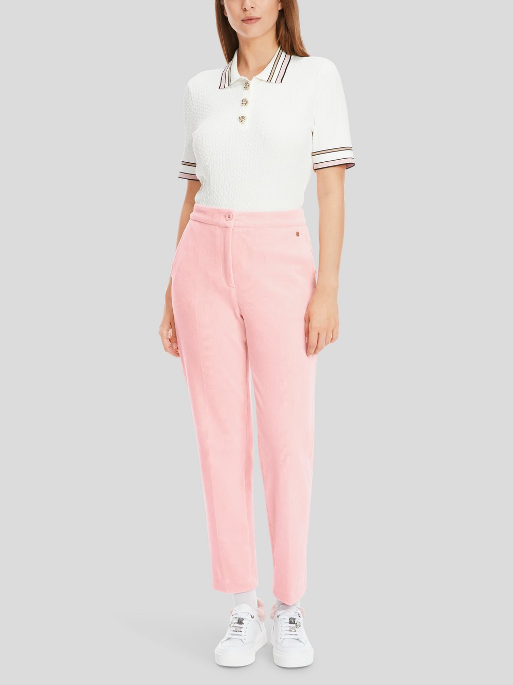 Marc Cain Hose Damen Baumwolle rosa, 42