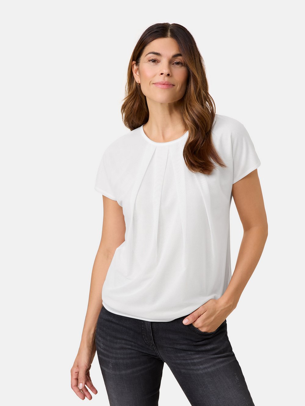 Gerry Weber Blusenshirt Damen weiß, 46