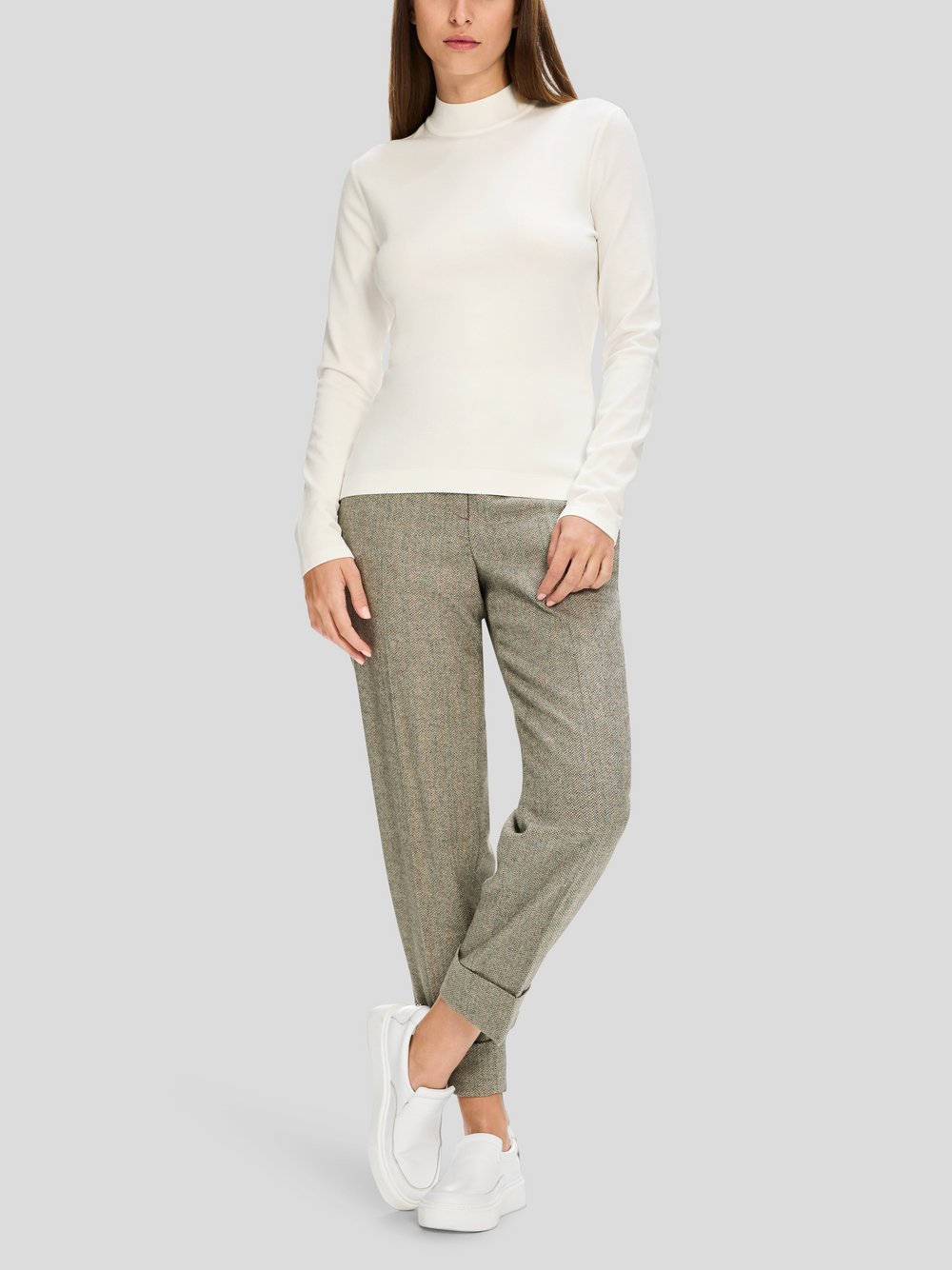 Marc Cain Pullover Damen Viskose weiß, 38
