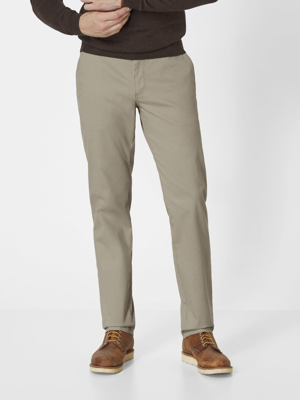 Redpoint Chino Herren Baumwolle beige, 40-32