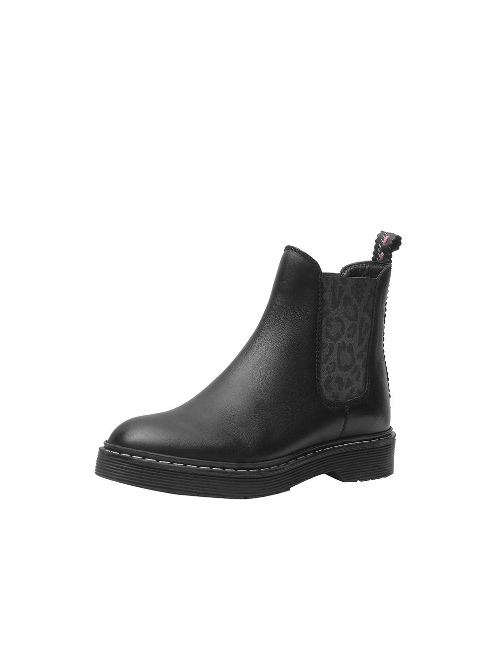 Crickit Chelsea-Boots Damen Leder schwarz, 37