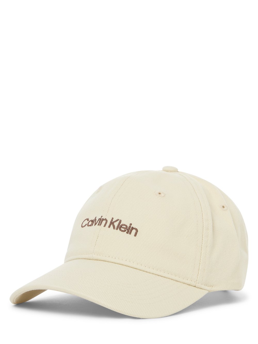 Calvin Klein Jeans Baseballcap Herren Baumwolle weiß, ONE SIZE