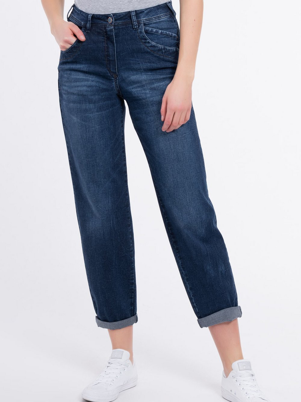 RECOVER pants Jeans Damen Baumwolle blau, 44