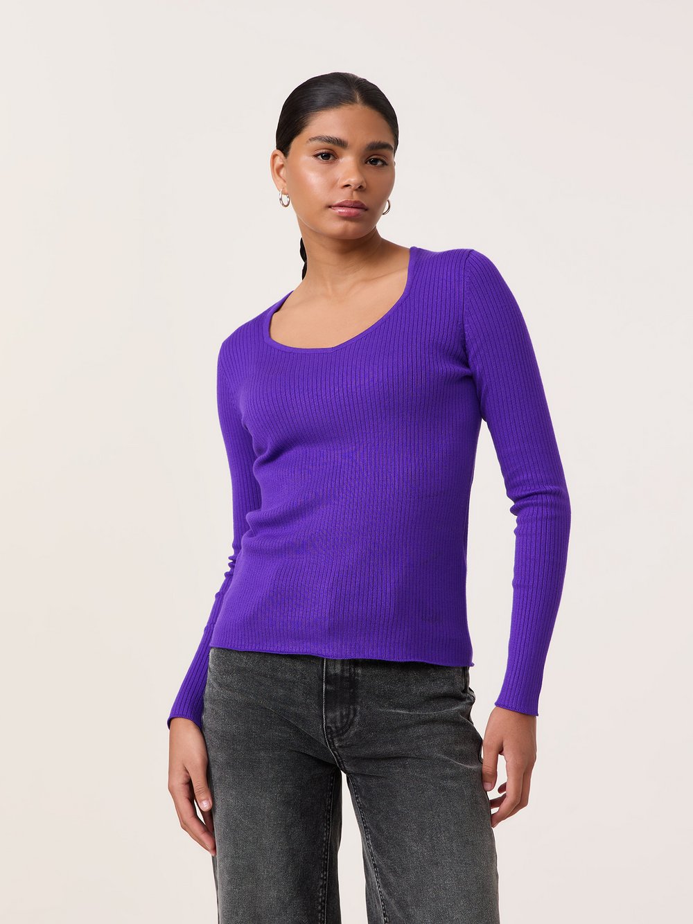 Taifun Pullover Damen Viskose lila, 40