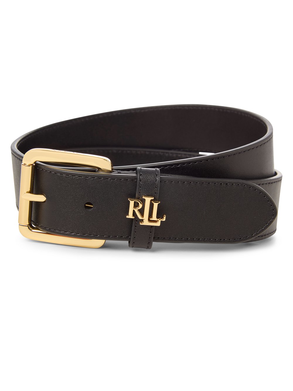 Lauren Ralph Lauren Ledergürtel Damen schwarz, S