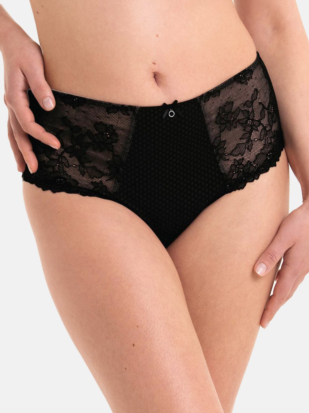 Thumbnail - Rosa Faia Taillen Slip Damen schwarz, 46