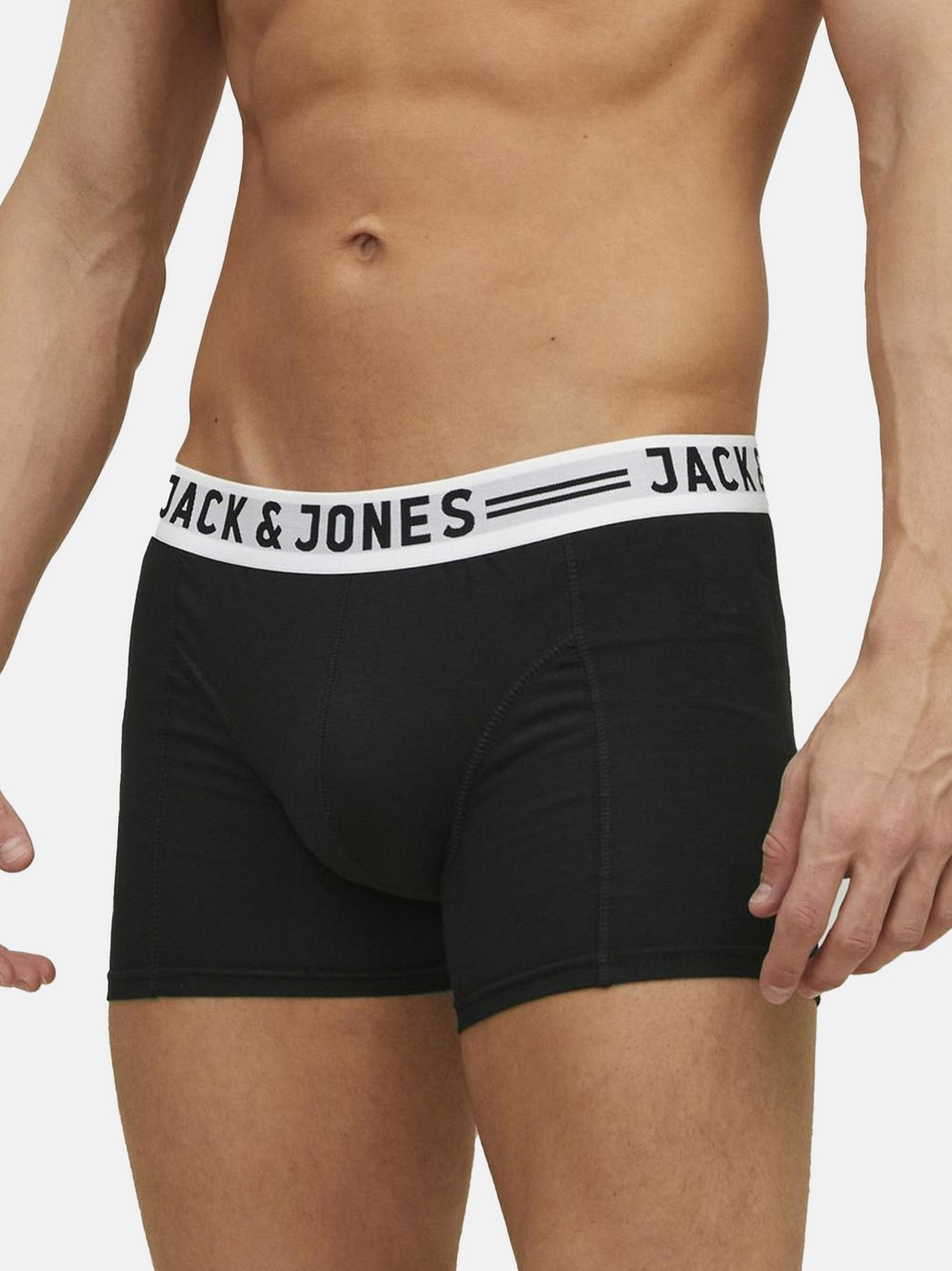 Thumbnail - Jack & Jones Retro Short Herren Baumwolle schwarz, L