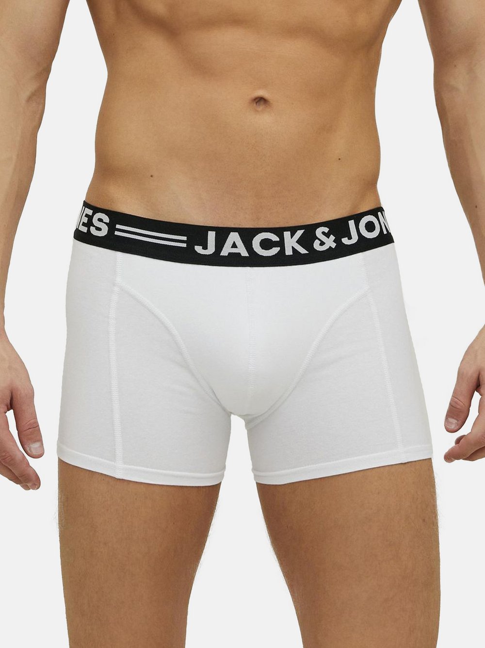 Jack & Jones Retro Short  Herren Baumwolle weiß, M