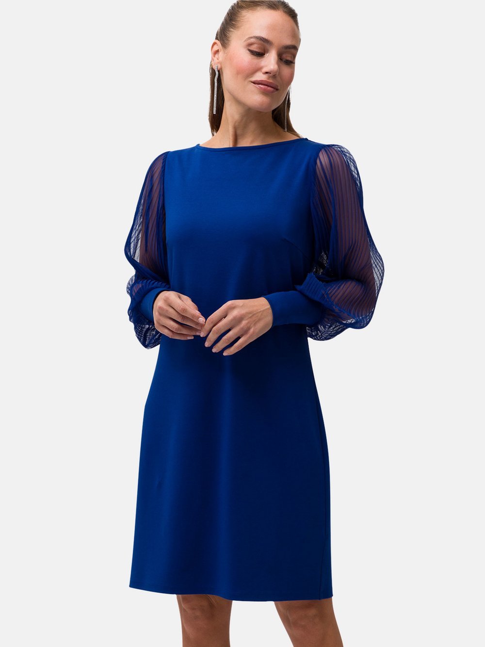 zero Jerseykleid Damen Viskose blau, 34